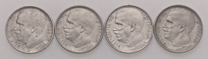 obverse: SAVOIA - Vittorio Emanuele III (1900-1943) - 50 Centesimi 1919-1920-1921 R e 1920 L   NI 4 monete. MB÷qSPL