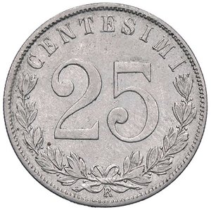 reverse: SAVOIA - Vittorio Emanuele III (1900-1943) - 25 Centesimi 1903 Pag. 828; Mont. 274 R NI. bel BB