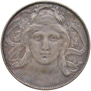 obverse: SAVOIA - Vittorio Emanuele III (1900-1943) - 20 Centesimi 1906 Fiera di Milano Pag. manca; Mont. 4  Cu  Segni al ciglio. bel BB