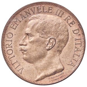 obverse: SAVOIA - Vittorio Emanuele III (1900-1943) - 10 Centesimi 1911 Cinquantenario Pag. 863; Mont. 324  CU. SPL+