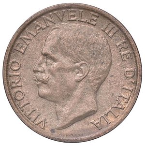 obverse: SAVOIA - Vittorio Emanuele III (1900-1943) - 10 Centesimi 1919 Ape Pag. 864; Mont. 328 RR CU. BB+