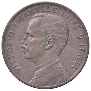 obverse: SAVOIA - Vittorio Emanuele III (1900-1943) - 5 Centesimi 1908 Prora Pag. 892; Mont. 360 R CU. BB+