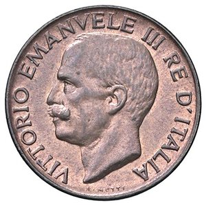 obverse: SAVOIA - Vittorio Emanuele III (1900-1943) - 5 Centesimi 1933 Spiga Pag. 912; Mont. 382  CU. qFDC