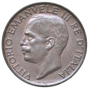 obverse: SAVOIA - Vittorio Emanuele III (1900-1943) - 5 Centesimi 1934 Spiga Pag. 913; Mont. 383  CU. qFDC