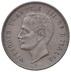 obverse: SAVOIA - Vittorio Emanuele III (1900-1943) - 2 Centesimi 1903 Valore Pag. 926; Mont. 398  CU. bello SPL