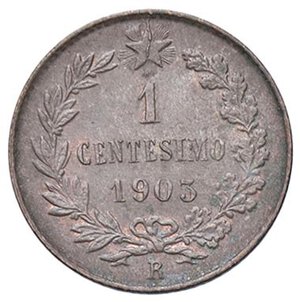 reverse: SAVOIA - Vittorio Emanuele III (1900-1943) - Centesimo 1903 Valore Pag. 941a; Mont. 415  CU 3 più basso. qFDC