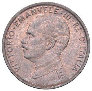 obverse: SAVOIA - Vittorio Emanuele III (1900-1943) - Centesimo 1909 Prora Pag. 946; Mont. 423  CU. qFDC