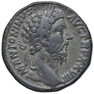 obverse: ROMANE IMPERIALI - Marco Aurelio (161-180) - Sesterzio C. 342  (AE g. 23,82). BB