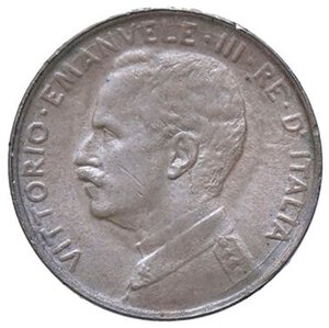 obverse: SAVOIA - Vittorio Emanuele III (1900-1943) - Centesimo 1918 Prora Pag. 955; Mont. 432 R CU. SPL