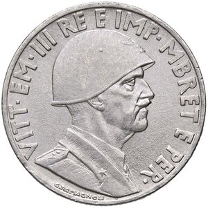 obverse: SAVOIA - Albania  - Lek 1939 XVIII Pag. 996; Mont. 493  AC Magnetica. qFDC