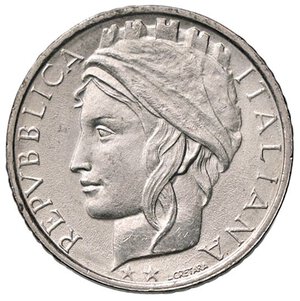 obverse: REPUBBLICA ITALIANA - Repubblica Italiana (monetazione in lire) (1946-2001) - 100 Lire 1993 Mont. 10 R AC Testa piccola. qFDC