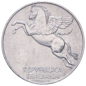 obverse: REPUBBLICA ITALIANA - Repubblica Italiana (monetazione in lire) (1946-2001) - 10 Lire 1948 Mont. 6 NC IT. qFDC