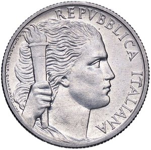 obverse: REPUBBLICA ITALIANA - Repubblica Italiana (monetazione in lire) (1946-2001) - 5 Lire 1946 Mont. 3 RR IT. qFDC