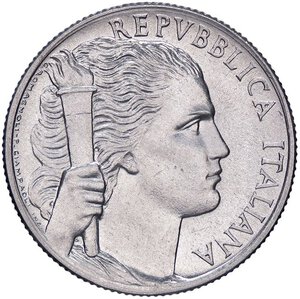 obverse: REPUBBLICA ITALIANA - Repubblica Italiana (monetazione in lire) (1946-2001) - 5 Lire 1948 Mont. 6 NC IT. qFDC/FDC