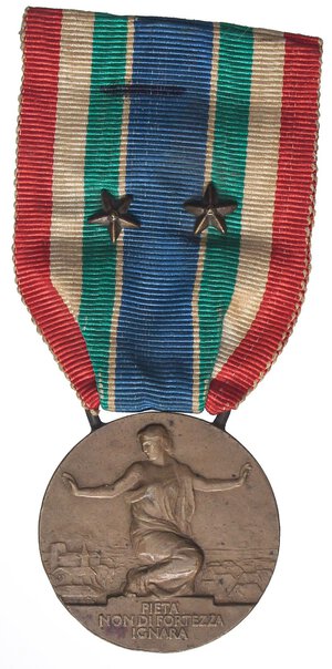 obverse: MEDAGLIE - SAVOIA - Vittorio Emanuele III (1900-1943) - Medaglia 1919 - Ufficio notizie famiglie dei militari   AE  Ø 30. SPL