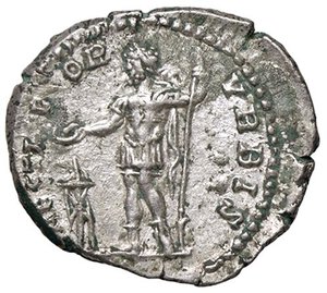 reverse: ROMANE IMPERIALI - Settimio Severo (193-211) - Denario C. 599; RIC 167a  (AG g. 3,3). BB+