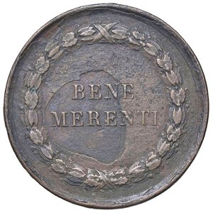 reverse: MEDAGLIE - PAPALI - Pio IX (1846-1866) - Medaglia BENEMERENTI   AE  Ø 31. qBB