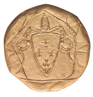 reverse: MEDAGLIE - PAPALI - Paolo VI (1963-1978) - Medaglia Sigillo SS Pietro e Paolo  R MD  Ø 44. FDC