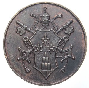 reverse: MEDAGLIE - PAPALI - Paolo VI (1963-1978) - Medaglia   AE  Opus: Lorioli Ø 59. qFDC