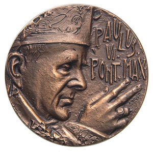 obverse: MEDAGLIE - PAPALI - Paolo VI (1963-1978) - Medaglia 1975 - Giubileo   AE  Opus: Guidotti Ø 50. FDC