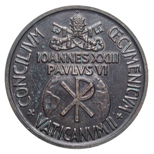 reverse: MEDAGLIE - PAPALI - Paolo VI (1963-1978) - Medaglia Concilio Vaticano II   AE  Opus: Giampaoli Ø 60. qFDC