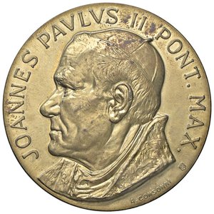 obverse: MEDAGLIE - PAPALI - Giovanni Paolo II (1978-2005) - Medaglia   MD  Opus: Consonni Ø 60. qFDC