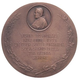 reverse: MEDAGLIE - PAPALI - Giovanni Paolo II (1978-2005) - Medaglia 1993 - Visita a Udine   AE  Ø 50. qFDC