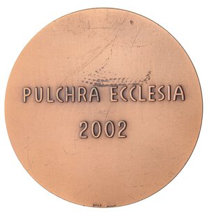 reverse: MEDAGLIE - RELIGIOSE  - Medaglia 2002 - PUCHERA ECCLESIA   AE  Ø 70. FDC