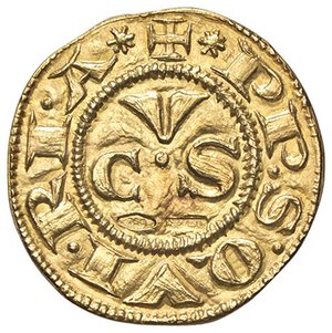 obverse: MEDAGLIE - CITTA  - Ancona  - Medaglia   (AE g. 4,9) Ø 19AU750, replica del grosso. qFDC