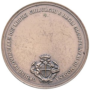 reverse: MEDAGLIE - CITTA  - Modena  - Medaglia Ordine dei Medici   AE  Ø 44. SPL