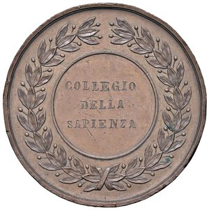 reverse: MEDAGLIE - CITTA  - Perugia  - Medaglia Collegio della Sapienza   AE  Ø 50. qSPL