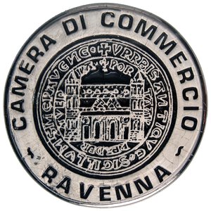 obverse: MEDAGLIE - CITTA  - Ravenna  - Medaglia uniface Camera di Commercio   PE  Ø 81In scatola un po  rovinata. qFDC