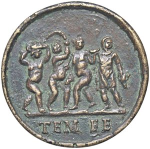 reverse: MEDAGLIE - PERSONAGGI - Messalina (moglie di Claudio) - Medaglia   AE  Ø 35. BB+