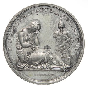 reverse: MEDAGLIE - NAPOLEONICHE - Napoleone I, Imperatore (1804-1814) - Medaglia 1805 - Presa di Vienna Br. 844  (MA g. 38,54) Opus: Manfredini Ø 42. bello SPL