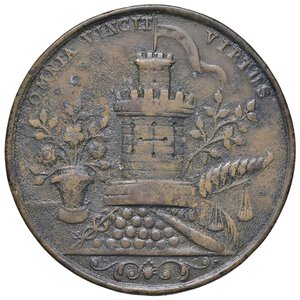 reverse: MEDAGLIE ESTERE - AUSTRIA - Maria Teresa e Francesco I (1740-1765) - Medaglia 1743 - Incoronazione di Maria Teresa a Regina d Ungheria, Boemia e Praga   AE  Ø 43. BB