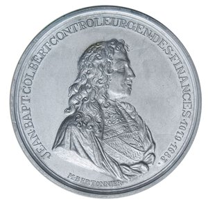 obverse: MEDAGLIE ESTERE - FRANCIA  - Medaglia A J. B. Colbert   MB  Ø 80. qFDC