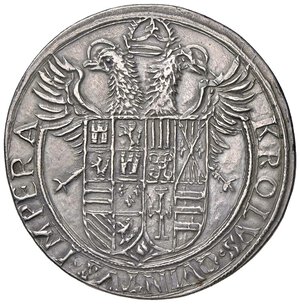 obverse: MEDAGLIE ESTERE - SPAGNA - Carlo V (1500-1558) - Medaglia   AG  Ø 41Replica di moneta. SPL