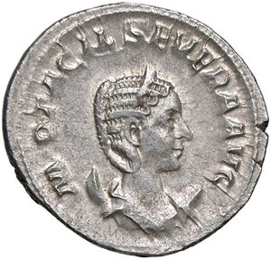 obverse: ROMANE IMPERIALI - Otacilia Severa (moglie di Filippo I) - Antoniniano C. 4; RIC 125c  (AG g. 3,83). qSPL