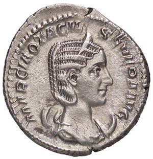 obverse: ROMANE IMPERIALI - Otacilia Severa (moglie di Filippo I) - Antoniniano C. 53; RIC 123c  (AG g. 4,12). qSPL/BB