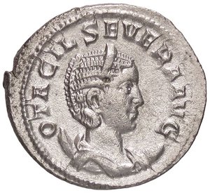 obverse: ROMANE IMPERIALI - Otacilia Severa (moglie di Filippo I) - Antoniniano C. 63; RIC 116b  (AG g. 4,81). BB+