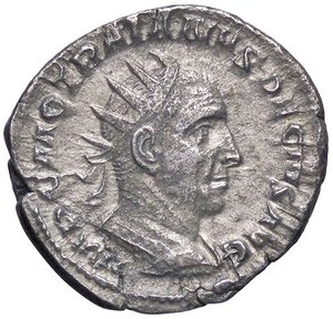 obverse: ROMANE IMPERIALI - Traiano Decio (249-251) - Antoniniano   (AG g. 4,59). BB+