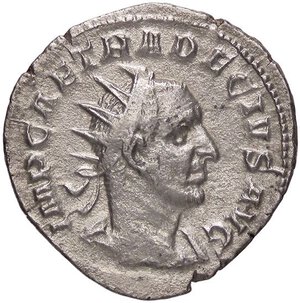 obverse: ROMANE IMPERIALI - Traiano Decio (249-251) - Antoniniano C. 83; RIC 41b  (AG g. 3,29). BB/BB+