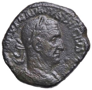 obverse: ROMANE IMPERIALI - Traiano Decio (249-251) - Sesterzio C. 117; RIC 126d  (AE g. 11,31). qBB