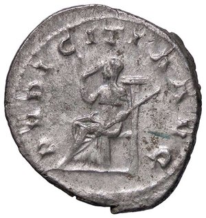 reverse: ROMANE IMPERIALI - Erennia Etruscilla (moglie di Traiano Decio) - Antoniniano C. 19; RIC 59b  (AG g. 3,76). qSPL/BB+