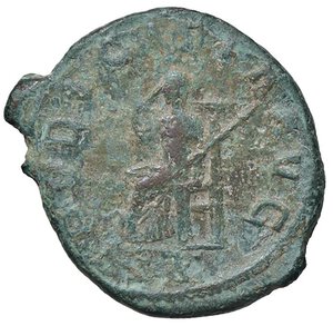 reverse: ROMANE IMPERIALI - Erennia Etruscilla (moglie di Traiano Decio) - Asse C. 23  (AE g. 10). qBB