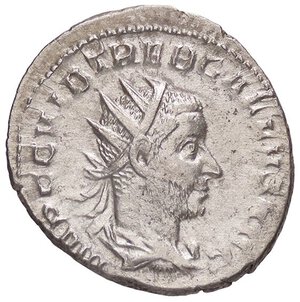 obverse: ROMANE IMPERIALI - Treboniano Gallo (251-253) - Antoniniano C. 76; RIC 71  (AG g. 3,87). BB