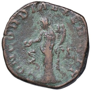 reverse: ROMANE IMPERIALI - Valeriano I (253-260) - Sesterzio C. 40  (AE g. 19,15). BB