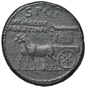 reverse: Raccolta di falsi da studio - Restrike collection - Falsi-Restrike (da studio, moderni, ecc.) - Agrippina Madre (moglie di Germanico e madre di Caligola) - Sesterzio   (AE g. 23,91). BB