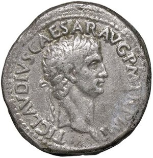 obverse: Raccolta di falsi da studio - Restrike collection - Falsi-Restrike (da studio, moderni, ecc.) - Claudio (41-54) - Denario   (MB g. 4,44). BB