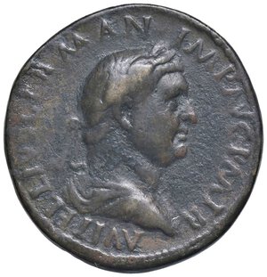 obverse: Raccolta di falsi da studio - Restrike collection - Falsi-Restrike (da studio, moderni, ecc.) - Vitellio (69) - Sesterzio   (AE g. 25,5). qBB